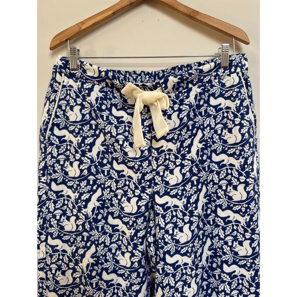 Boden Blue Woodland Squirrel Brushed Cotton Pyjama Trouser Lounge PJ Pants 12 - Picture 4 of 7